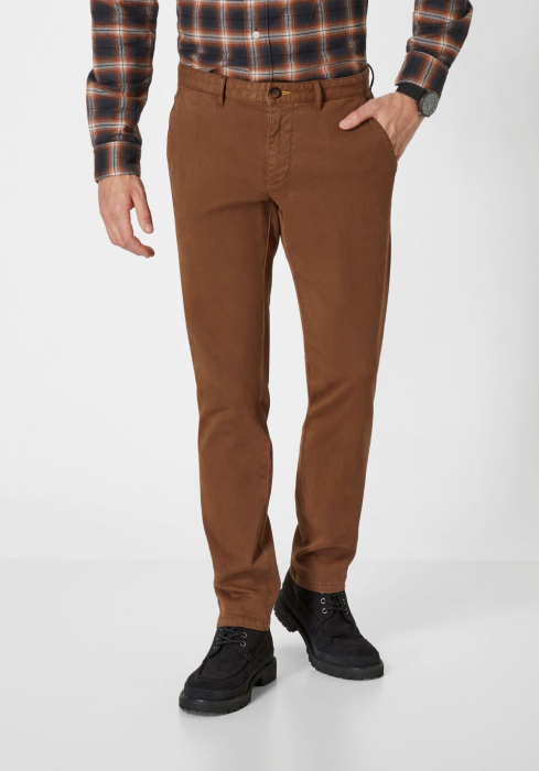 Pantaloni chino barbati REDPOINT Jasper maro [5]