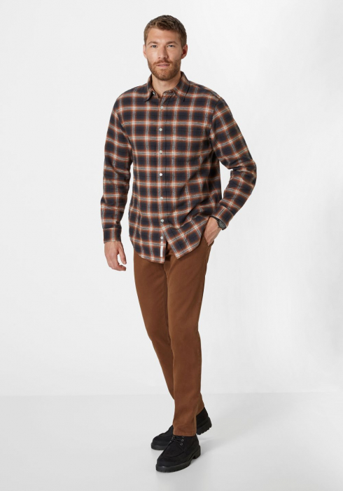 Pantaloni chino barbati REDPOINT Jasper maro [2]