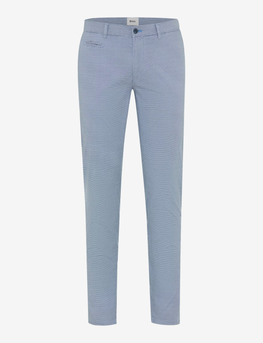 Pantaloni chino bumbac barbati BRAX FABIO albastru [7]
