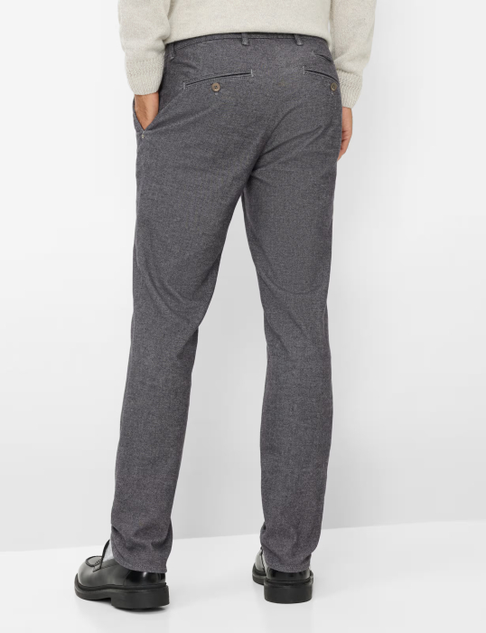 Pantaloni chino barbati BRAX FABIO DX Woolook Flex 873228-7881520 gri [4]