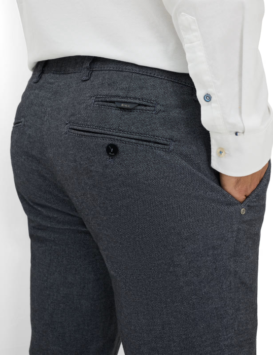 Pantaloni chino barbati BRAX FABIO DX Woolook Flex 873228-7881520 bleumarin [7]