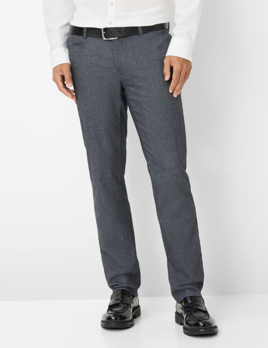 Pantaloni chino barbati BRAX FABIO DX Woolook Flex 873228-7881520 bleumarin [3]