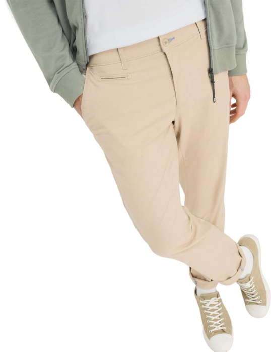 Pantaloni bumbac subtiri chino barbati BRAX FABIO IN bej [6]
