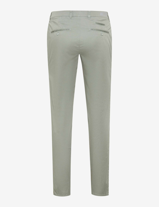 Pantaloni subtiri chino bumbac barbati BRAX FABIO U  oliv deschis [2]
