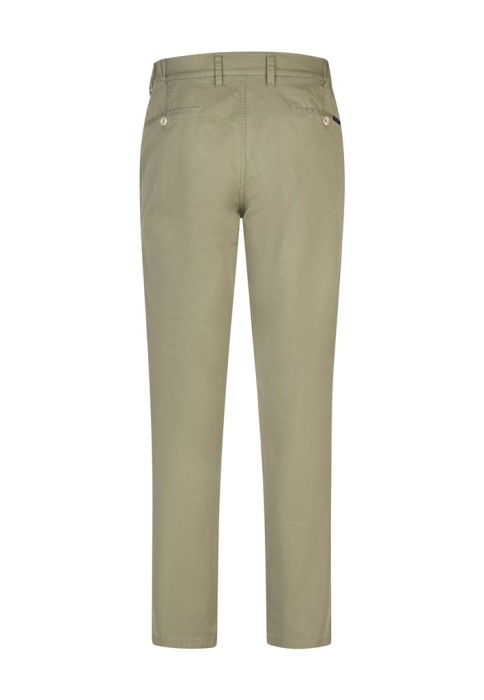 Pantaloni bumbac chino barbati CLUB of COMFORT Foxx 8170 kaki [2]