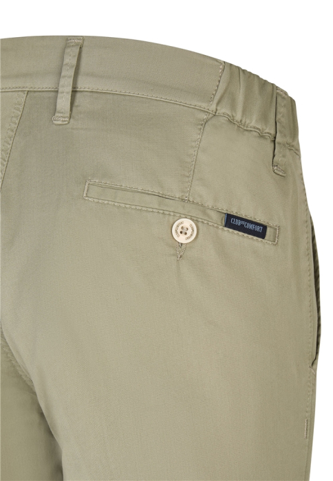 Pantaloni bumbac chino barbati CLUB of COMFORT Foxx 8170 kaki [5]
