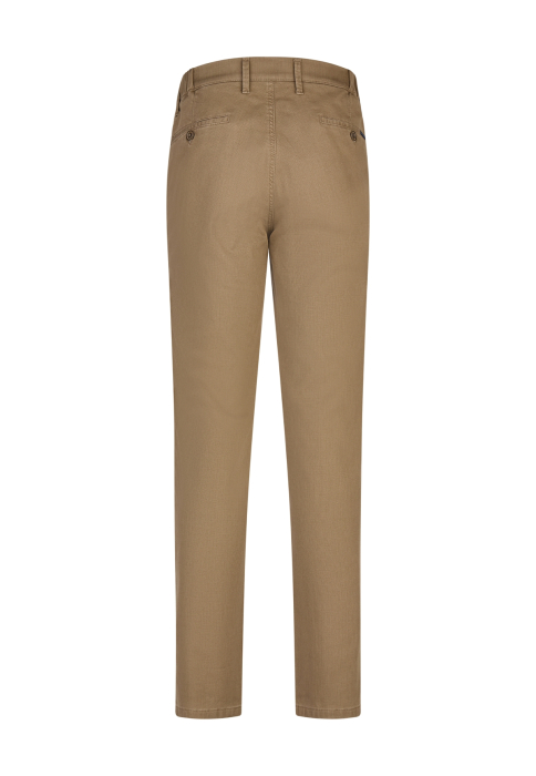 Pantaloni chino bumbac barbati CLUB of COMFORT Foxx Slim 8212 bej [2]