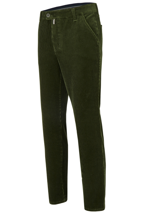 Pantaloni chino velur premium barbati CLUB of COMFORT Garvey 5006 verde [5]