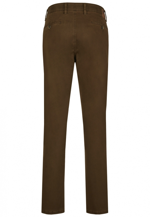 Pantaloni bumbac chino barbati CLUB of COMFORT Garvey 6421 maro [3]