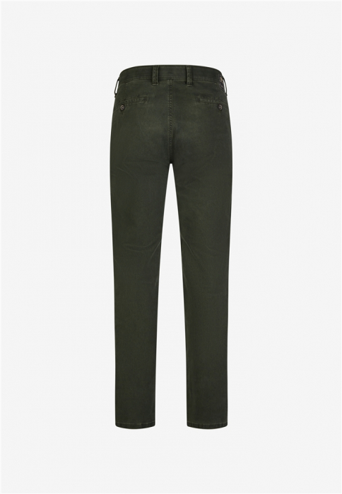 Pantaloni bumbac chino barbati CLUB of COMFORT Garvey 6421 verde [2]