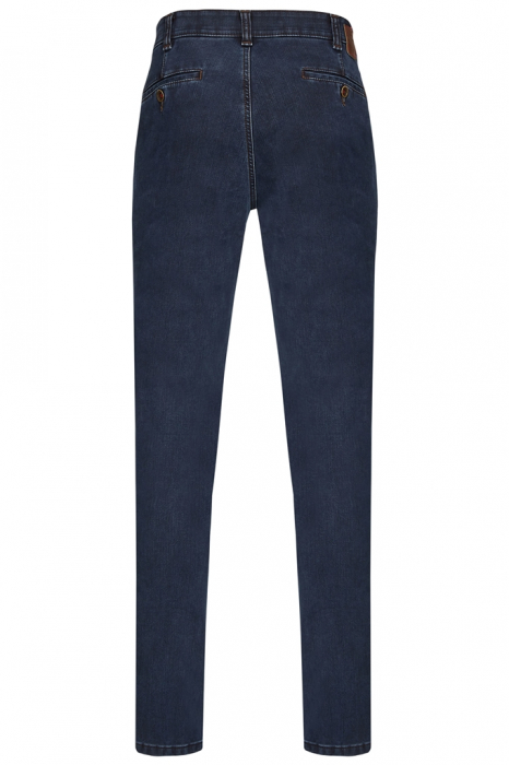 Pantaloni chino barbati CLUB of COMFORT Garvey 6822 bleumarin [3]