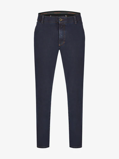 Pantaloni chino barbati CLUB of COMFORT Garvey 7054 bleumarin [1]
