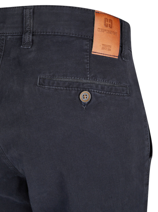 Pantaloni chino barbati CLUB of COMFORT Garvey 8070 bleumarin [3]