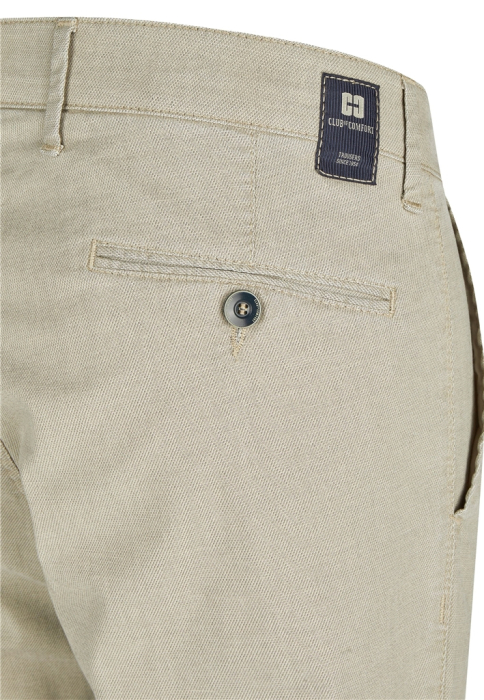 Pantaloni chino barbati CLUB of COMFORT Garvey 8108 bej [5]