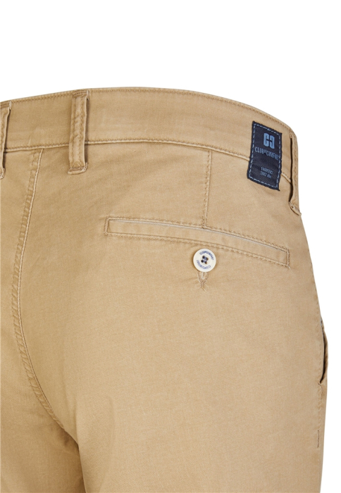 Pantaloni chino barbati CLUB of COMFORT Garvey 8124 bej [5]