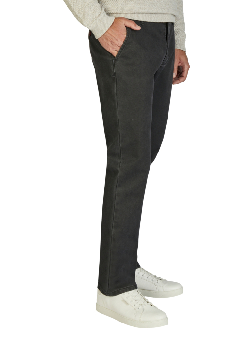 Pantaloni termici bumbac chino barbati CLUB of COMFORT Garvey Thermolite 7824 gri [7]