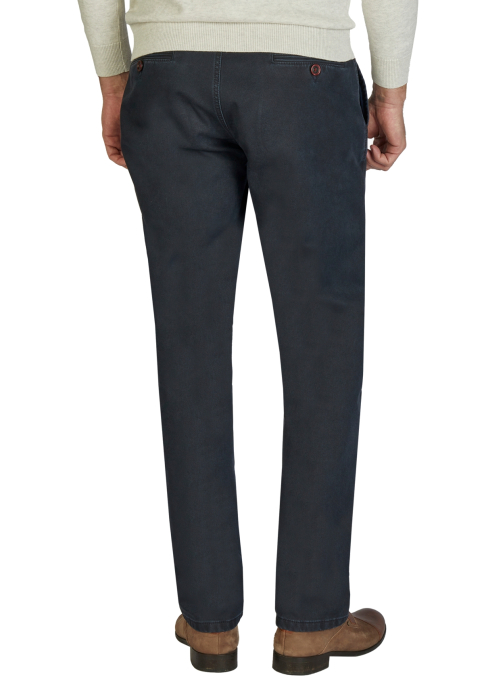Pantaloni termici bumbac chino barbati CLUB of COMFORT Garvey Thermolite 7824 bleumarin [5]