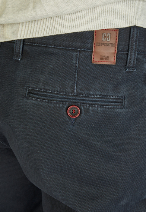 Pantaloni termici bumbac chino barbati CLUB of COMFORT Garvey Thermolite 7824 bleumarin [4]