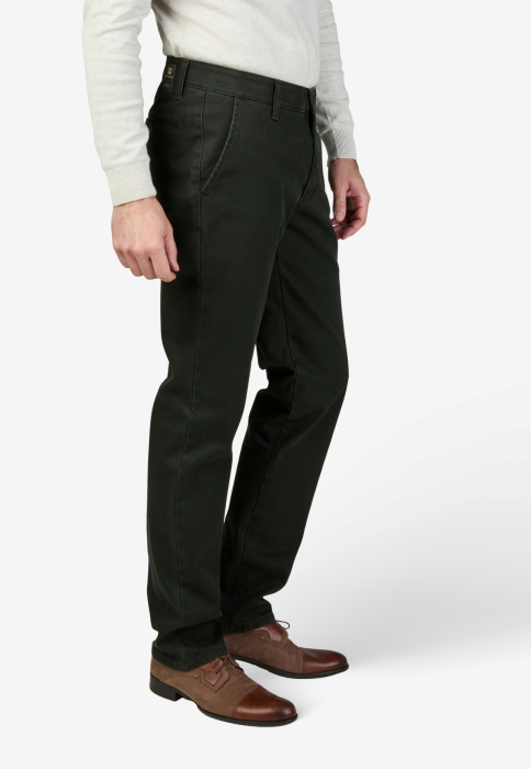 Pantaloni termici bumbac chino barbati CLUB of COMFORT Garvey Thermolite 8025 verde [5]