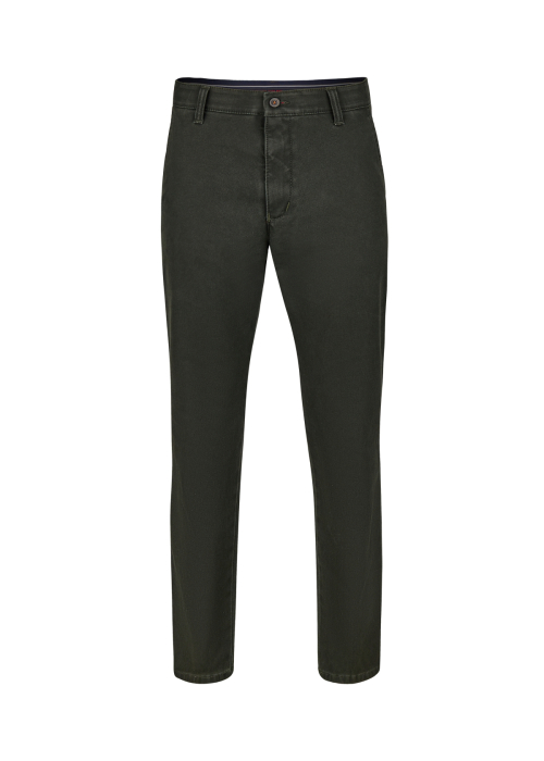 Pantaloni termici bumbac chino barbati CLUB of COMFORT Garvey Thermolite 8025 verde [1]