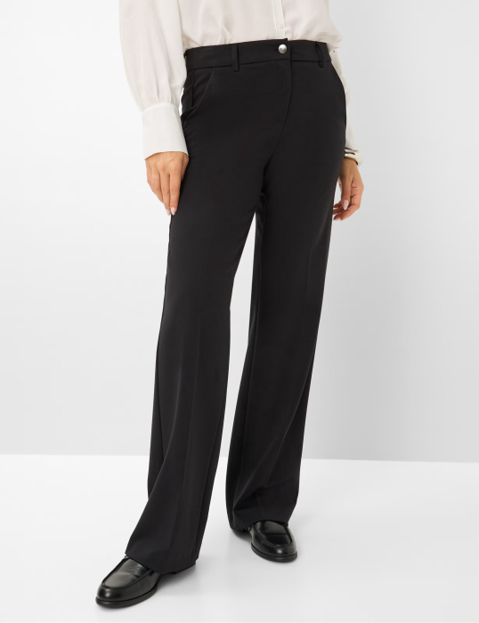 Pantaloni palazzo femei BRAX MAINE negru [2]