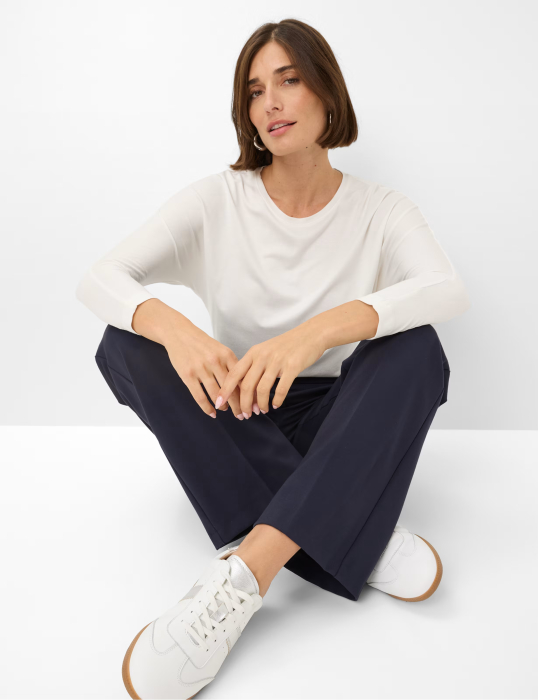 Pantaloni palazzo femei BRAX MAINE  bleumarin [6]