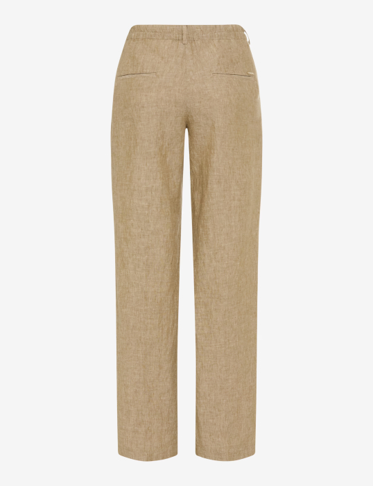 Pantaloni palazzo din in femei BRAX MAINE bej [2]