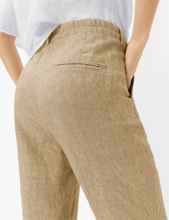 Pantaloni palazzo din in femei BRAX MAINE bej [7]