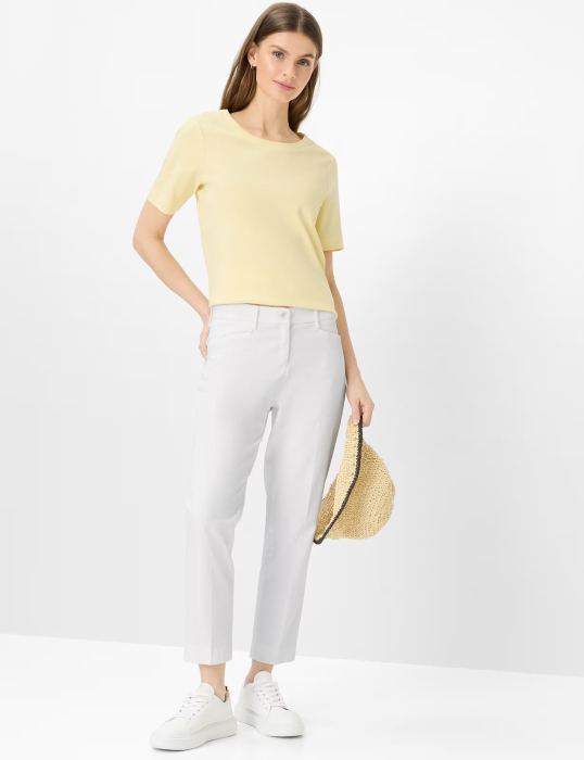 Pantaloni subtiri chino regular femei BRAX MARA S alb [4]