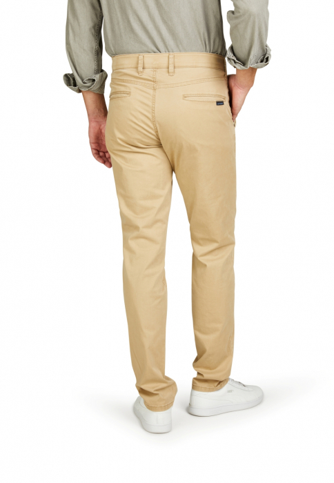 Pantaloni subtiri chino bumbac barbati CLUB of COMFORT Phil 7708 camel [6]
