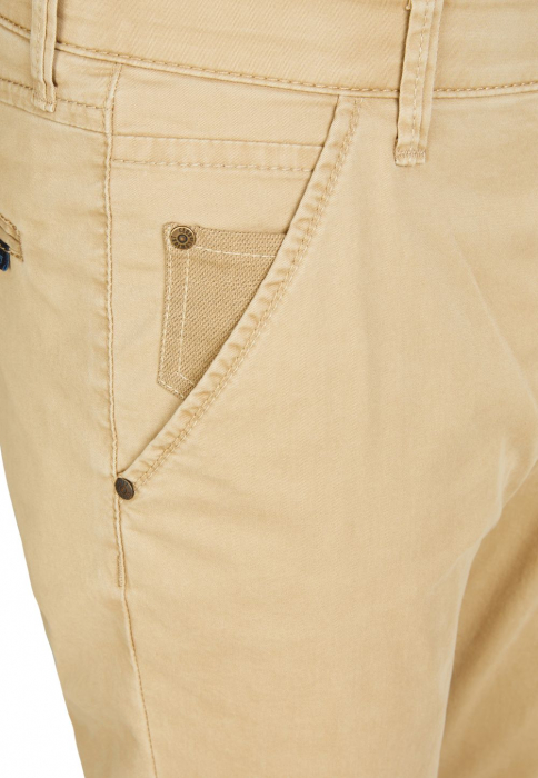 Pantaloni subtiri chino bumbac barbati CLUB of COMFORT Phil 7708 camel [9]