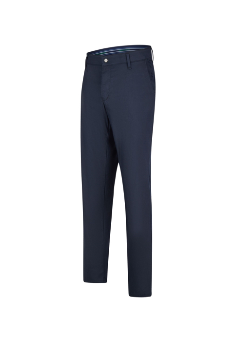 Pantaloni chino barbati CLUB of COMFORT Rob 8130 bleumarin [3]