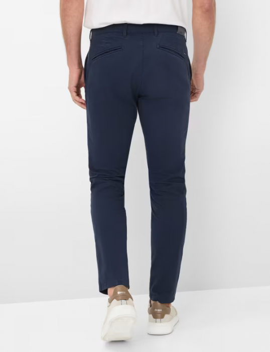 Pantaloni chino bumbac barbati BRAX SILVIO Slim Fit bleumarin [4]