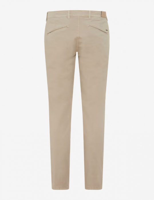 Pantaloni chino bumbac barbati BRAX SILVIO Slim Fit bej [2]