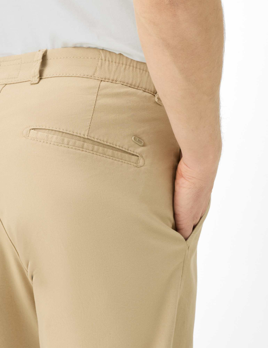 Pantaloni subtiri chino barbati BRAX TINO bej [6]