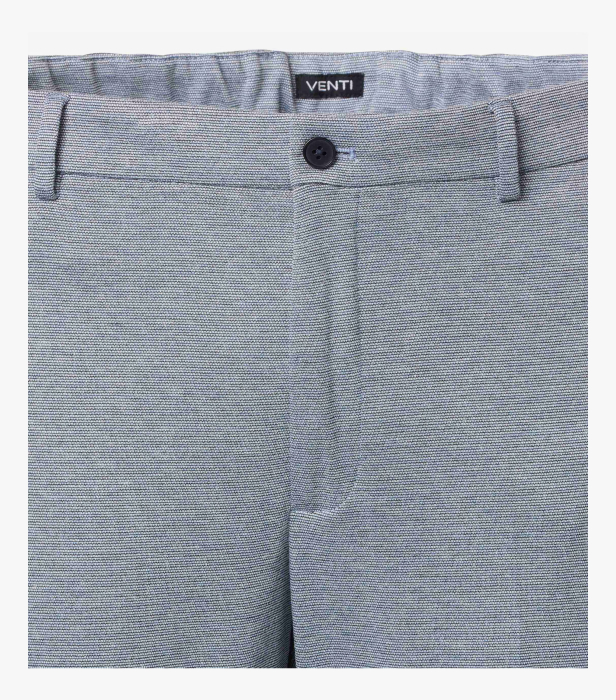 Pantaloni costum mix&match barbati VENTI albastru gri [3]