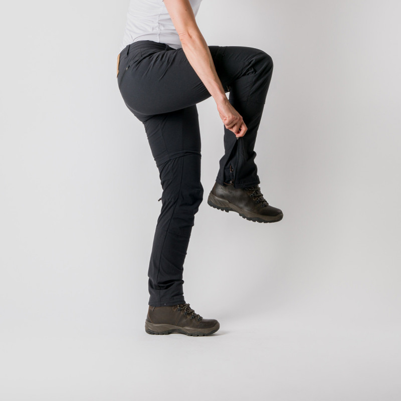 Pantaloni 2in1 femei NORTHFINDER PEARL antracit [8]