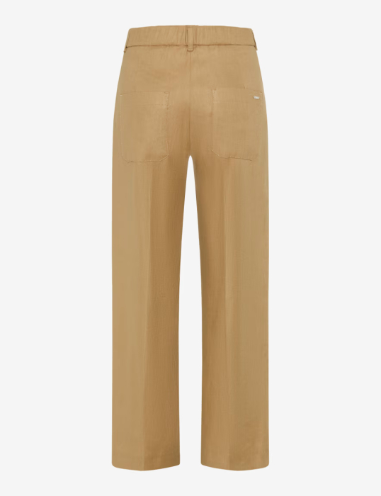 Pantaloni culotte in/bumbac femei BRAX MAINE S bej [2]