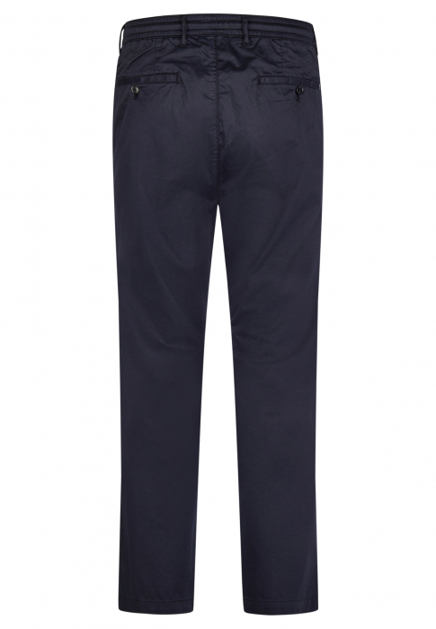 Pantaloni jogger chino bumbac/satin barbati HECHTER bleumarin [2]