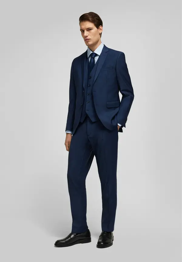 Pantaloni costum mix&match HECHTER Slim XTEN 100180/680 bleumarin [7]
