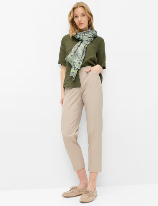 Pantaloni chino femei BRAX MARA S crem [2]