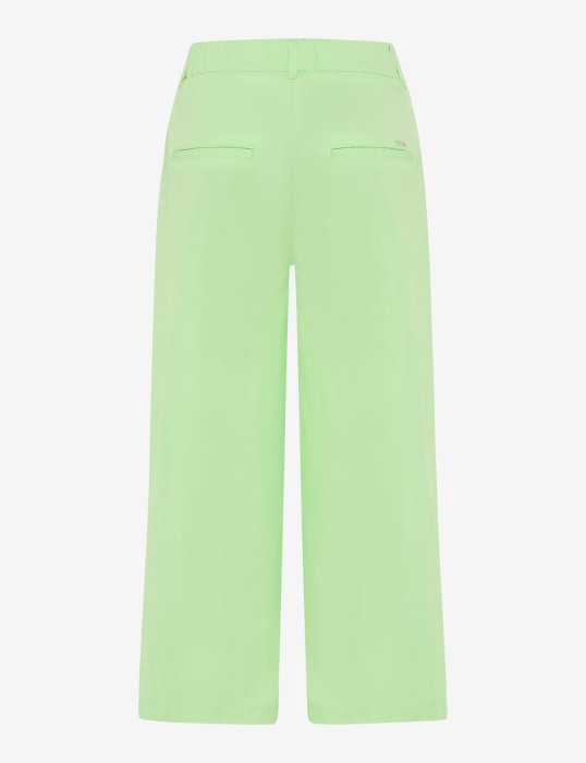 Pantaloni culotte largi femei BRAX MELII S verde deschis [7]