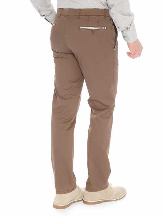 Pantaloni Modern barbati MEYER Bonn-5420 maro [2]
