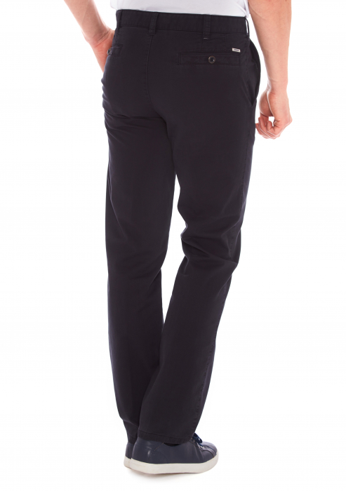 Pantaloni Comfort bumbac barbati MEYER Monza-5401 bleumarin [3]