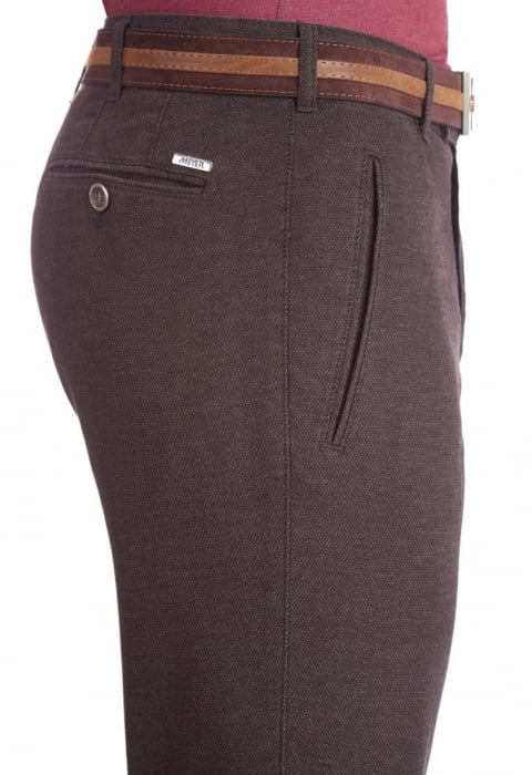 Pantaloni barbati MEYER Berlin 6630 maro Regular Fit [3]