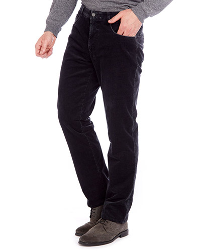 Pantaloni barbati W. WEGENER Douglas 6569 Regular Fit antracit [2]