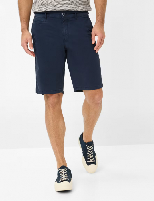 Pantaloni scurti bumbac barbati BRAX BARI Regular bleumarin [4]