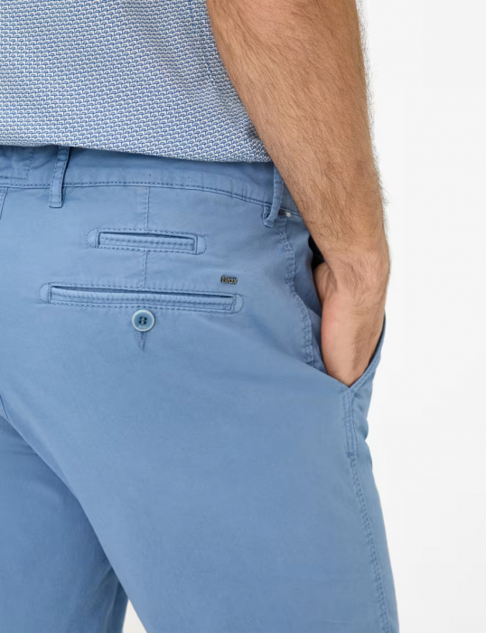 Pantaloni scurti bumbac barbati BRAX BARI Regular albastru [7]