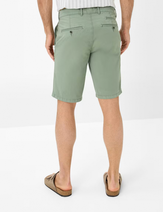 Pantaloni scurti bumbac barbati BRAX BARI Regular verde [6]