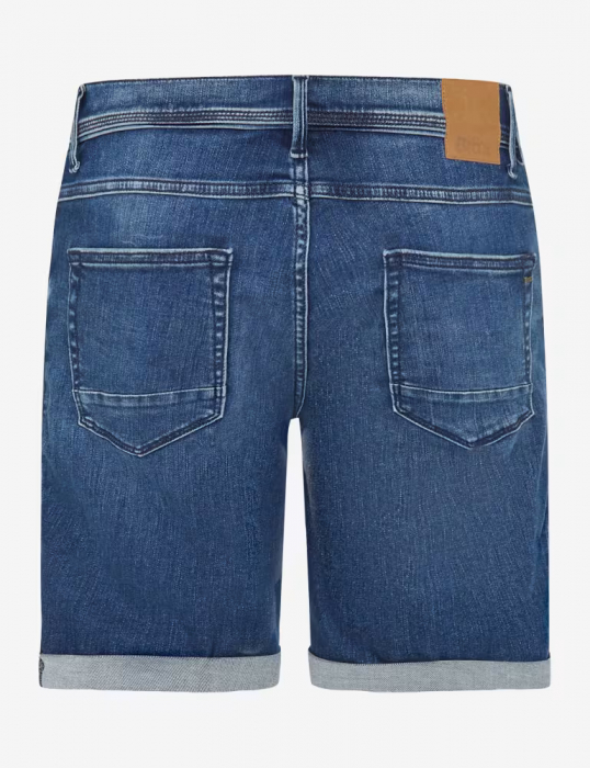 Pantaloni scurti blugi barbati BRAX CHRIS Slim albastru [2]